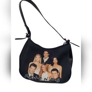 Friends TV Show Small Shoulder Bag Black Unbranded
